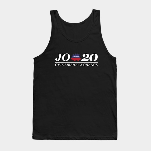 Jo Jorgensen 2020 Libertarian Party Tank Top by zap